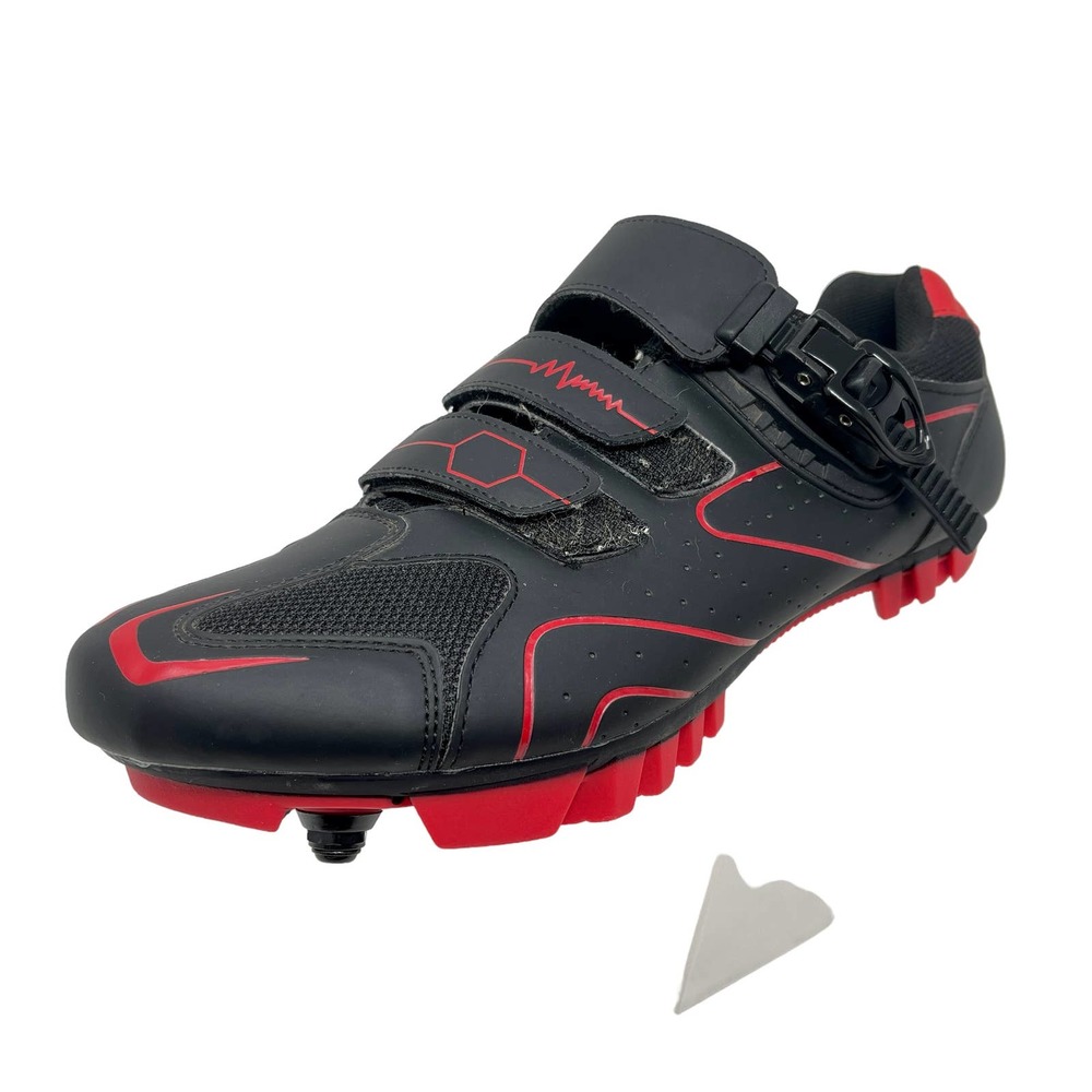 MTS Mountain & Indoor Cycling Shoes Men's 12 Black Red 1755:L.5.1